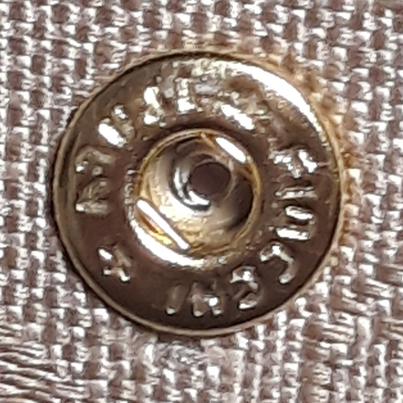 Vintage Movado Made in Italy Small Tan Clutch Purse - Picture 7 of 14